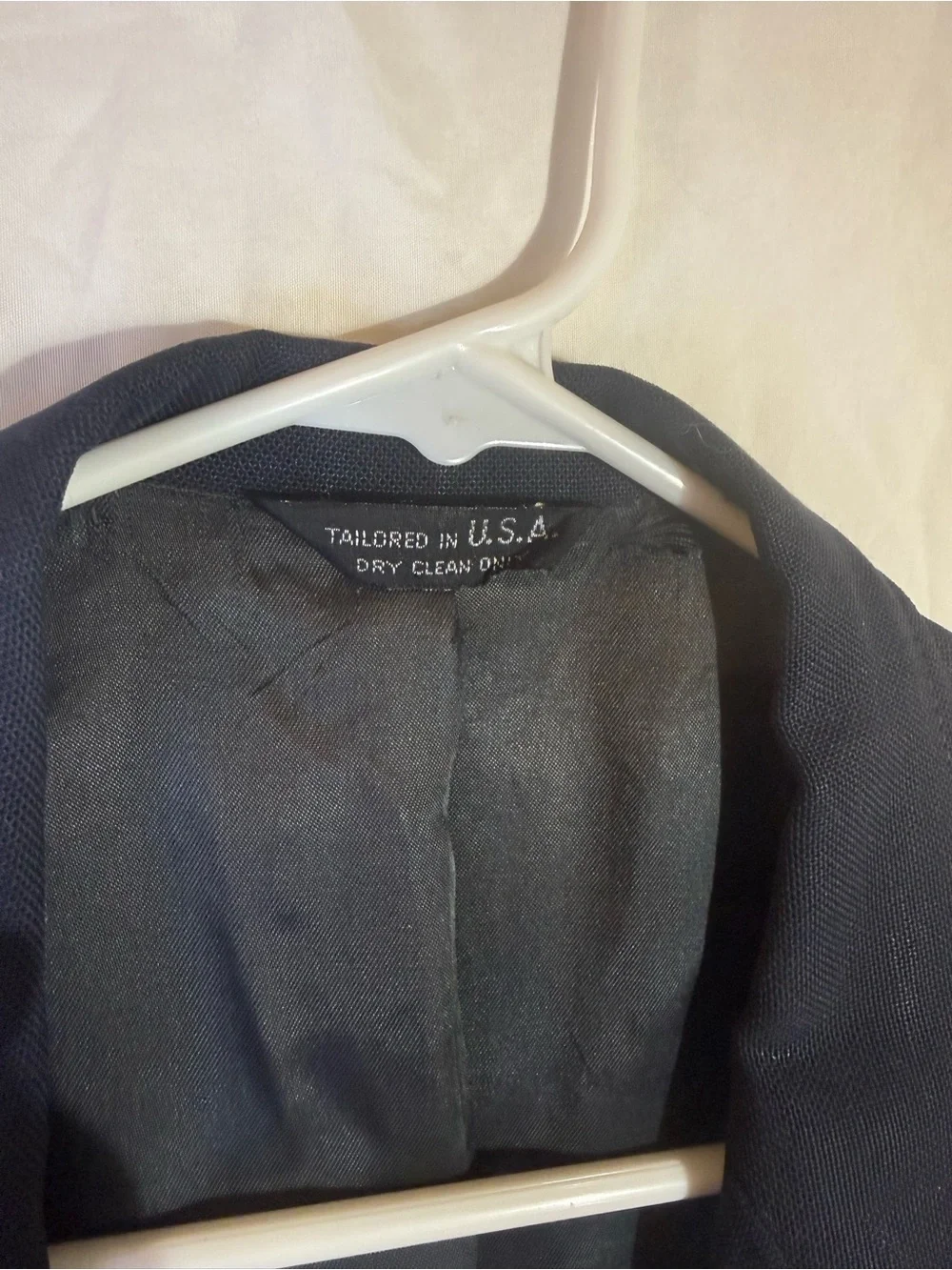 Men's Navy Two-Button Sport Coat - Classic Navy Blazer